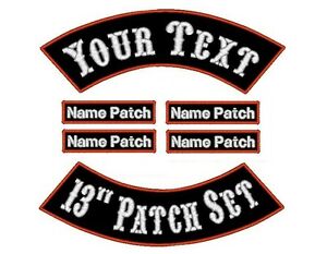 custom embroidered motorcycle club patches